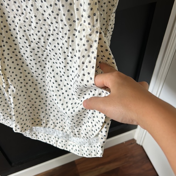 DULUTH Trading Co. Artisan Hemp Tunic in Polka Dot. XS - Picture 4 of 6